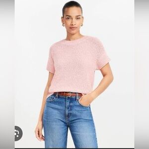 LOFT New Ribtrim Wedge Sweater Size M